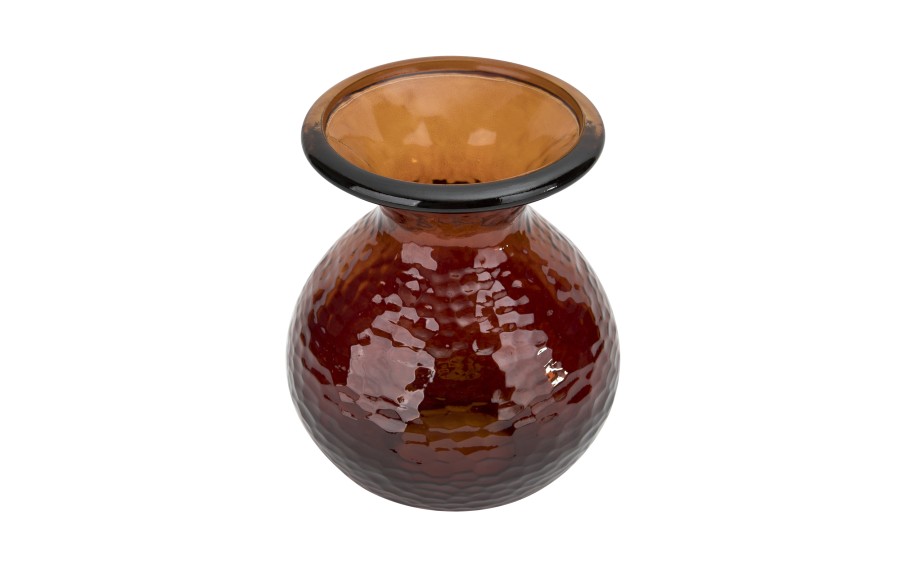Wazon szklany 24,5 cm brązowy 4828 Paradise San Miguel recykling