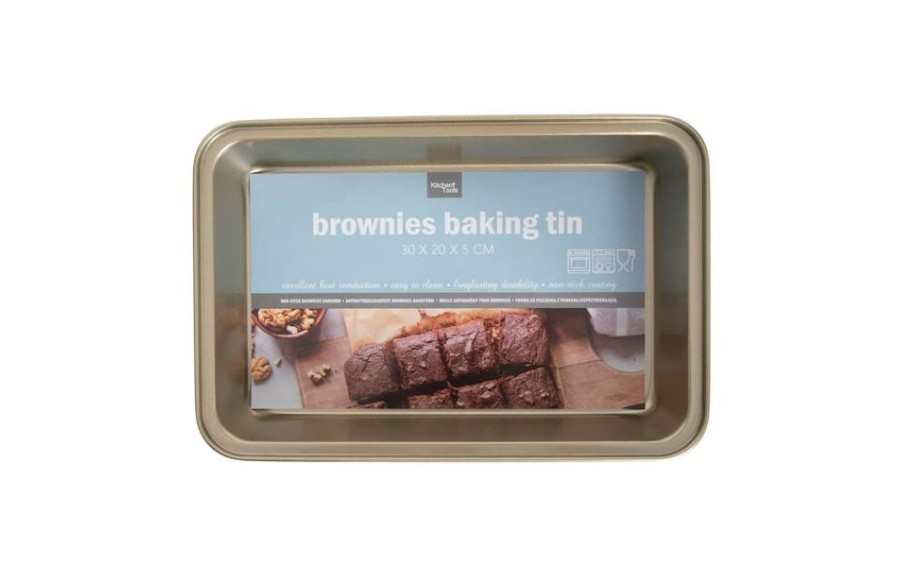 Forma do ciasta BROWNIE 30x20 cm Kitchen Tools blacha prostokątna