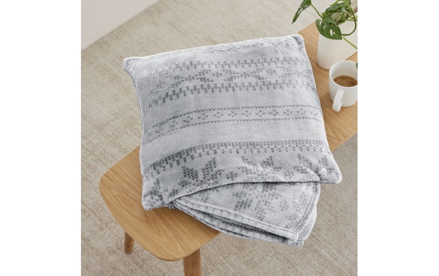 Komplet Koc 150x200 cm + poszewka 50x50 cm Norwegian IB3759-800