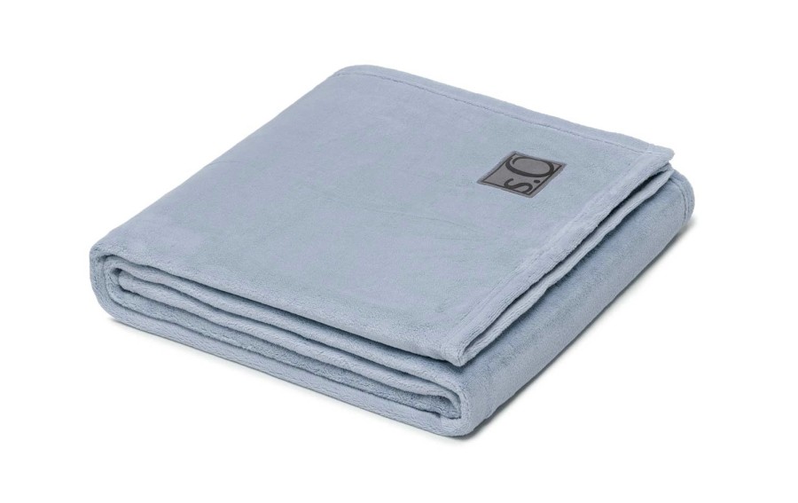 Koc 150x200 cm Kuschelsoft 3638-610 niebieski