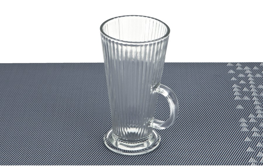 Szklanka do latte 300 ml ryflowana MPLCo