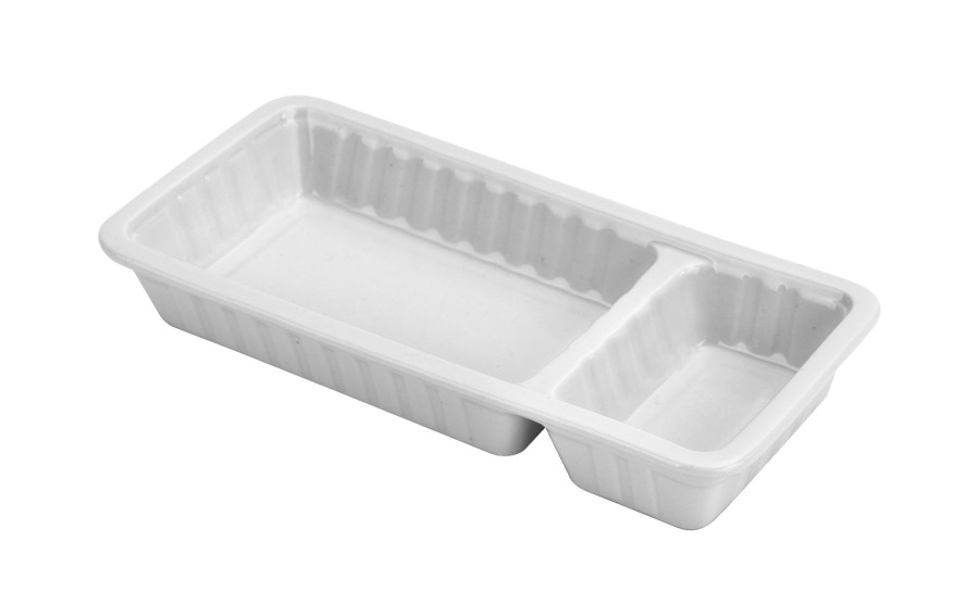 Półmisek na przekąski dwudzielny 20x9,5 cm Food for Fun MPLCo