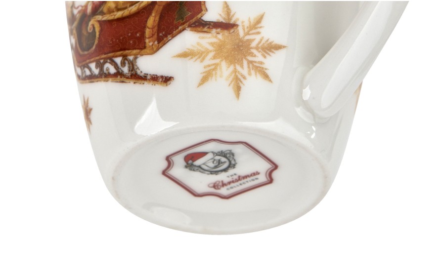 Kubek porcelanowy 300 ml Santa on Sleigh