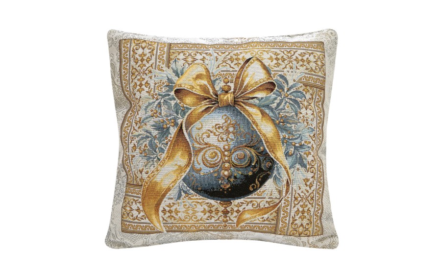 Poszewka dekoracyjna 45x45 cm Bombka Ornament 063