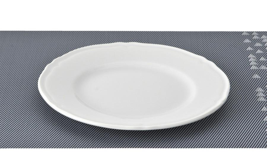 Talerz płytki 26,5cm Castel White