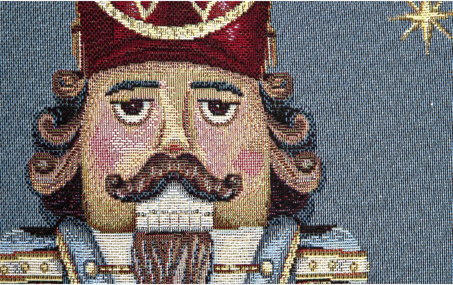 Poszewka dekoracyjna 45x45 cm Dziadek do orzechów 6079