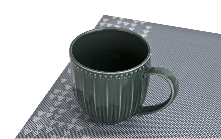 Kubek ceramiczny 400 ml MOSAIQUE OLIVE