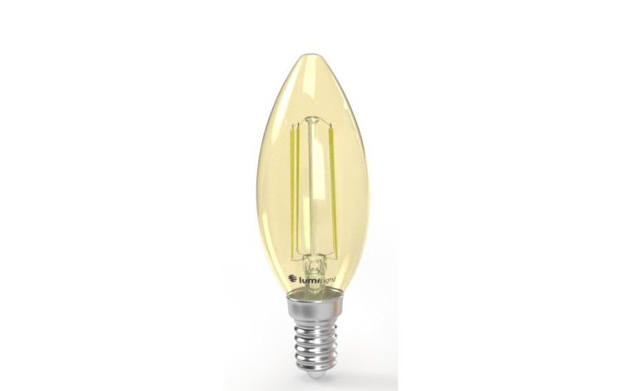 ŻARÓWKA LED C35 FLMG E14 5,5W CIEPŁA LL4804