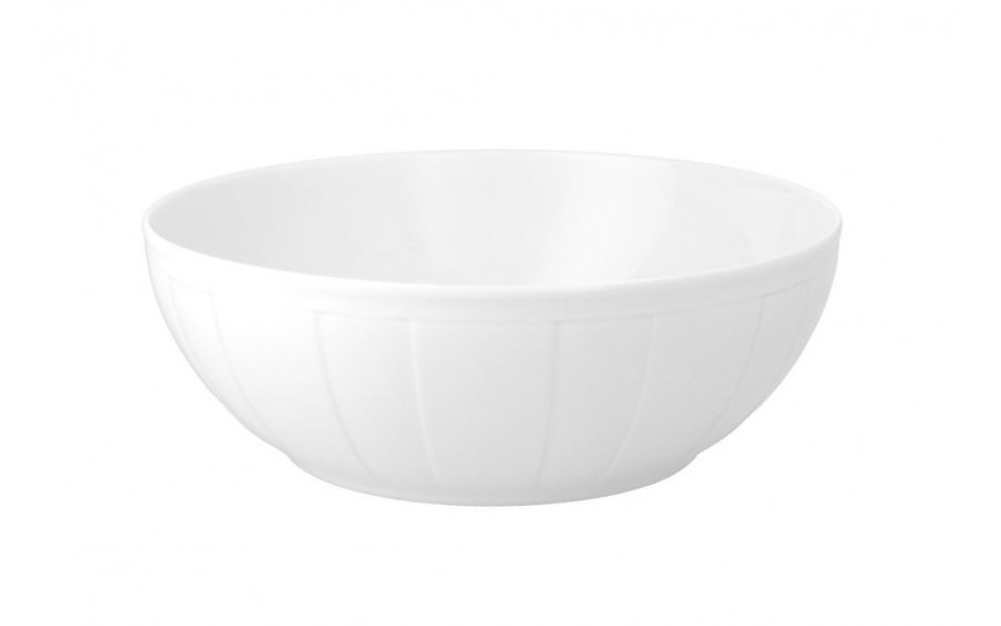 Salaterka 23,5 cm Oktawa biała 0001