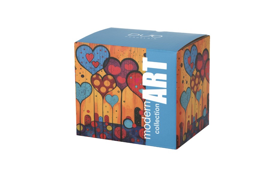 Kubek porcelanowy 450 ml Modern Hearts