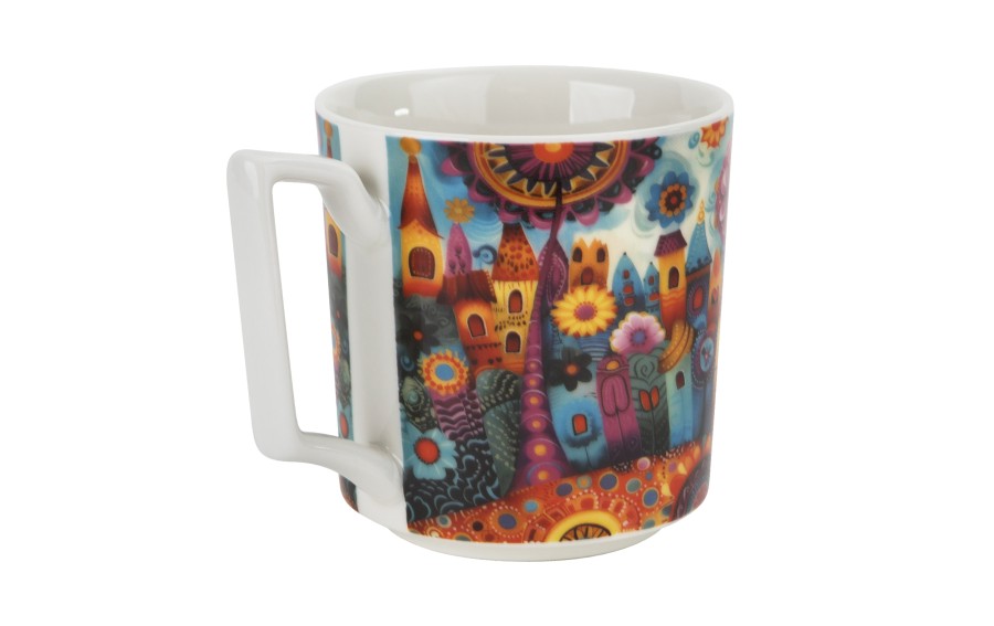 Kubek porcelanowy 450 ml Modern City