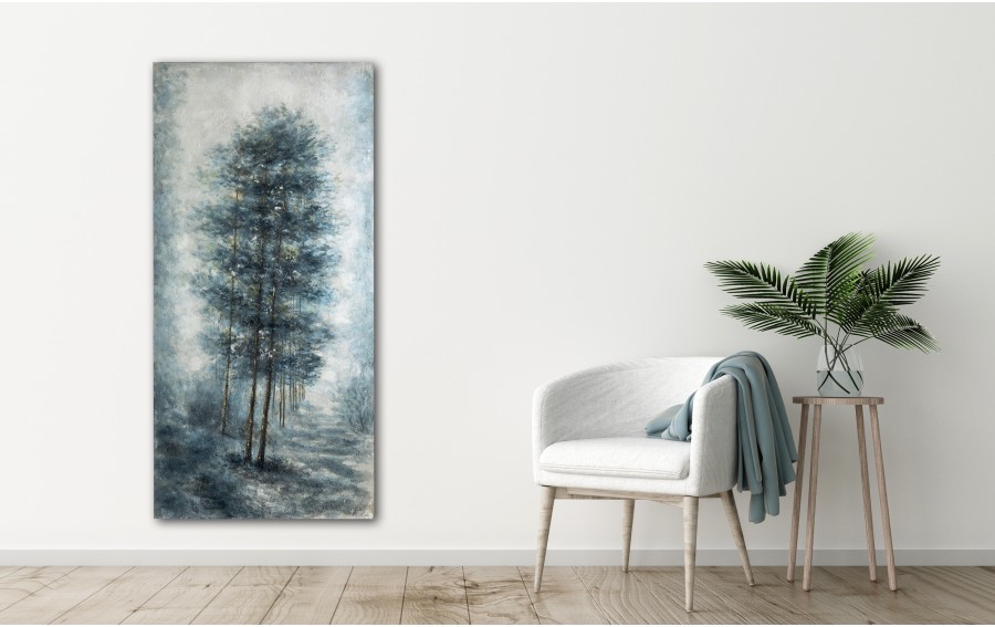 Obraz na płótnie 100x200 cm Sosny