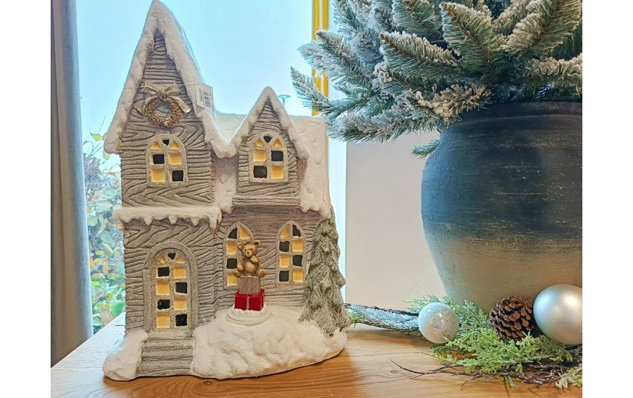 Figurka Domek MIŚ świecący z dźwiękiem i ruchem H50 cm