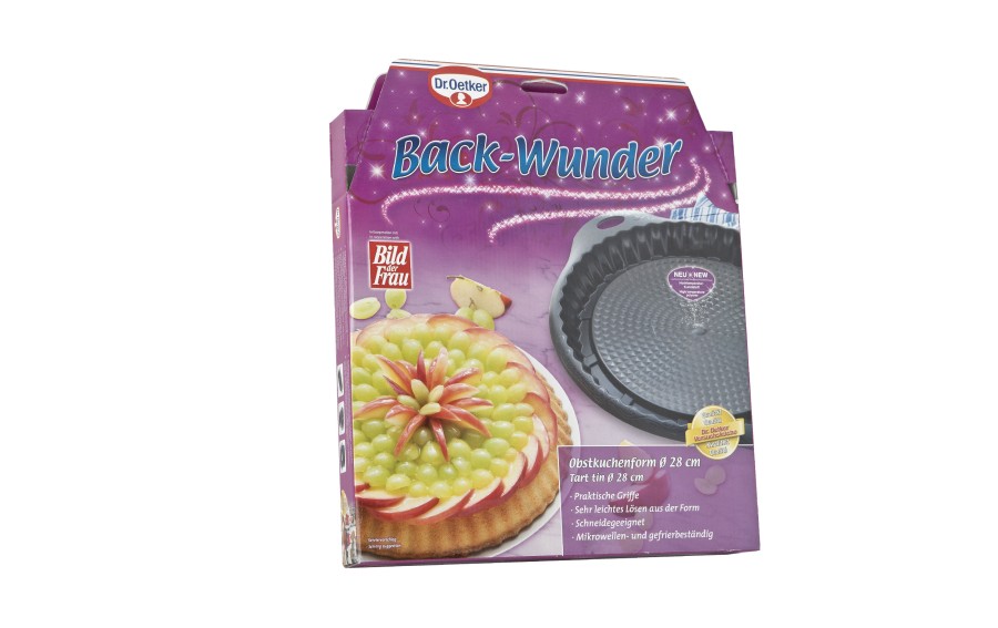Forma do ciast 28 cm owocówka dekorowana DR. Oetker