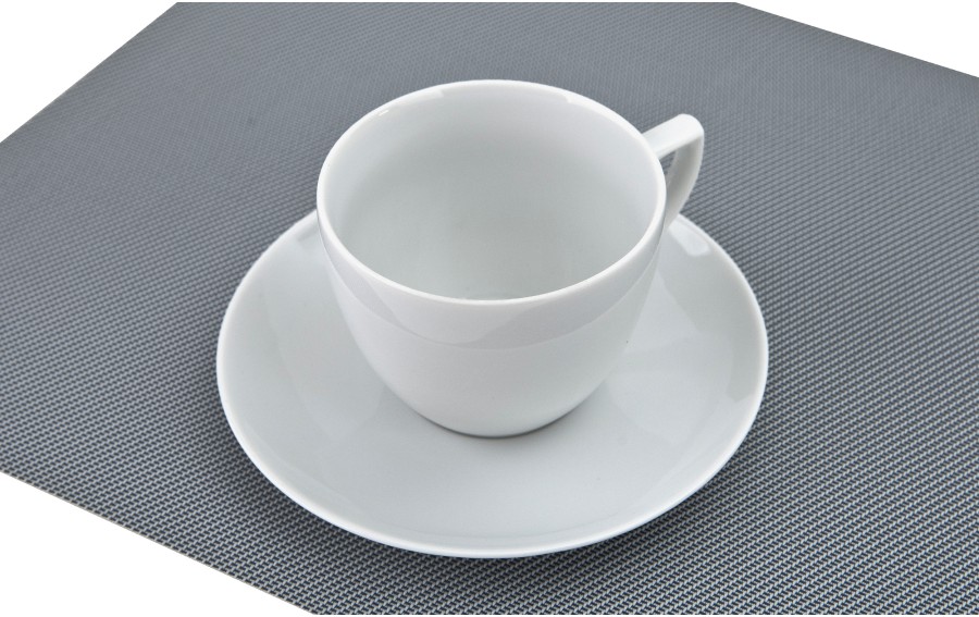 Filiżanka porcelanowa 250 ml + spodek City Biała C001