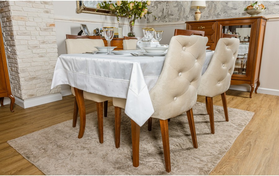 Obrus 140x210cm Tristan 099 White