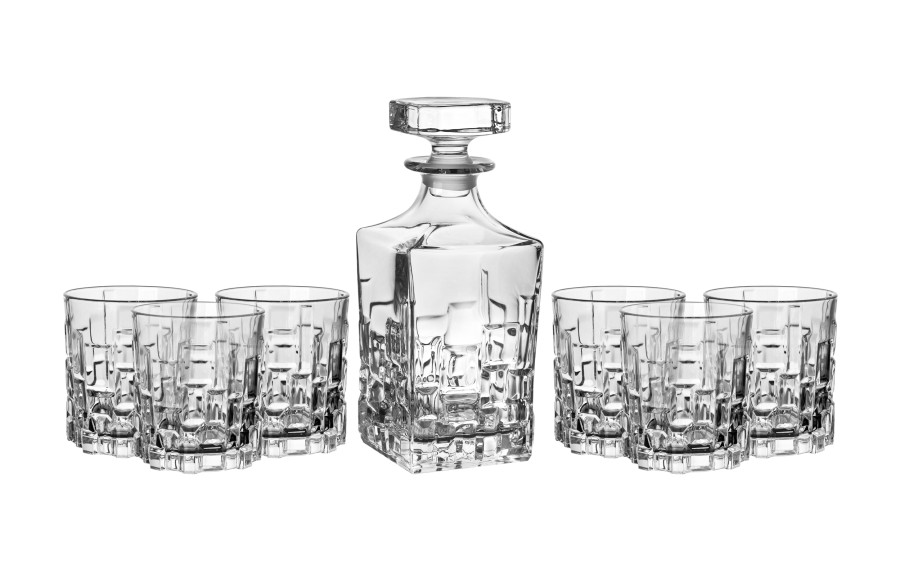 Zestaw do whisky Karafka + 6 szklanek 330 ml Etna