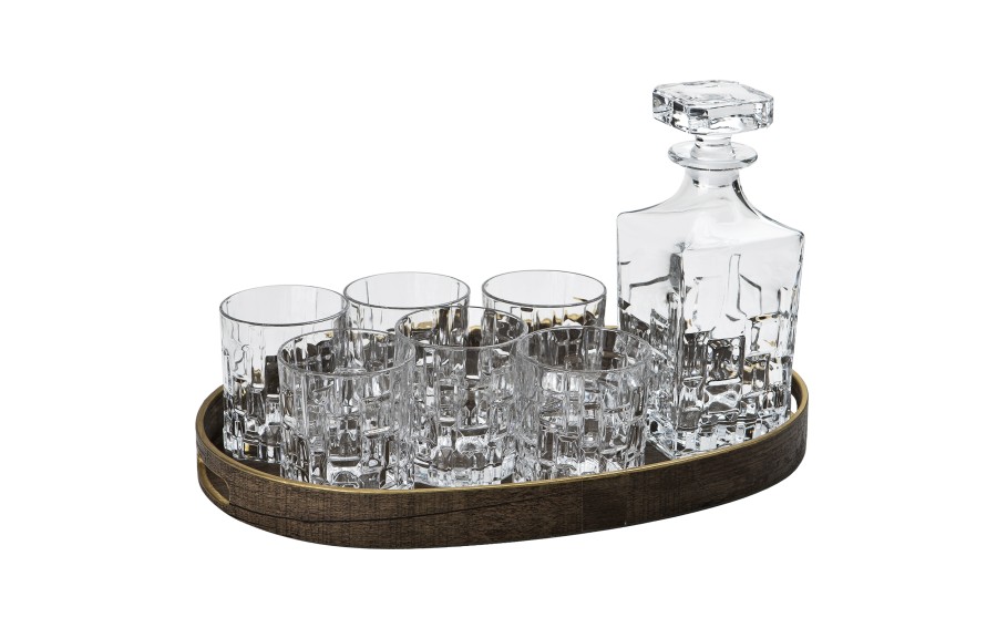 Zestaw do whisky Karafka + 6 szklanek 330 ml Etna