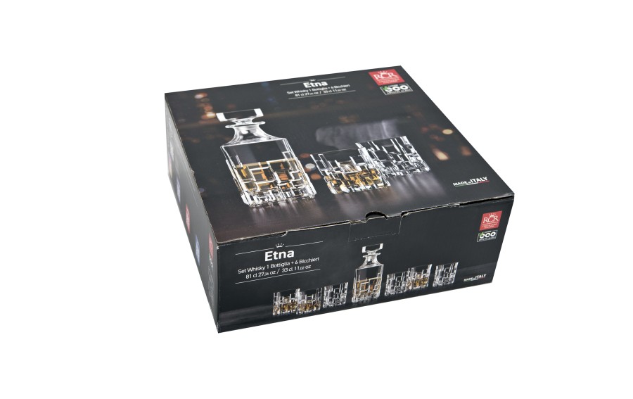Zestaw do whisky Karafka + 6 szklanek 330 ml Etna