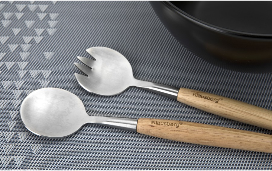 Miska ceramiczna z łyżkami w zestawie