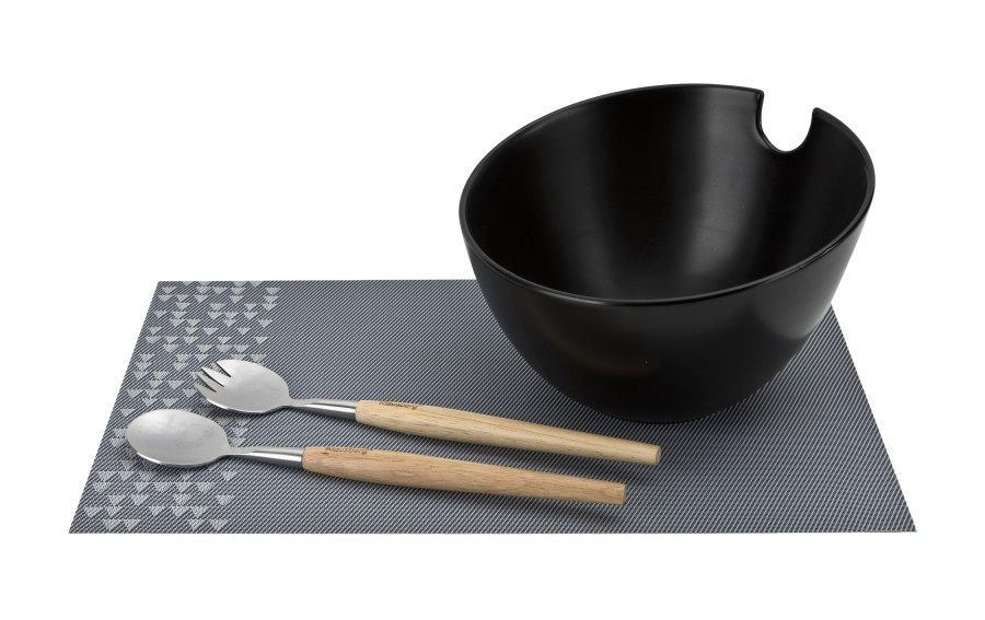 Miska ceramiczna z łyżkami w zestawie
