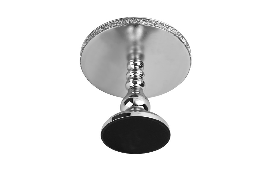 Patera dekoracyjna 21x26 cm srebrna 142300