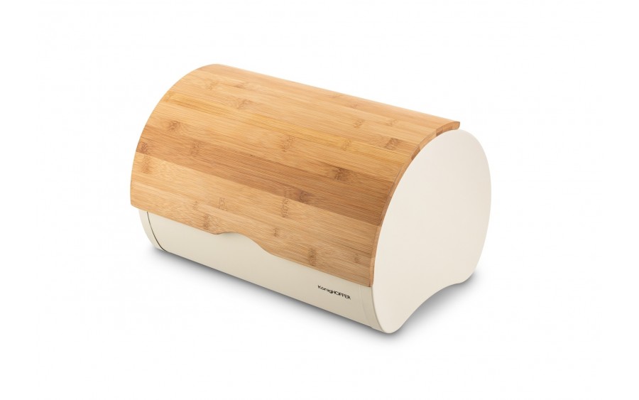 Chlebak metalowy Volano beżowy