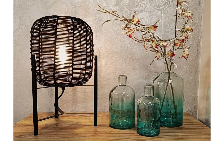 Lampa stołowa Black Rotan