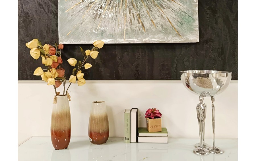 Wazon 19 cm Yanda Grey 4994