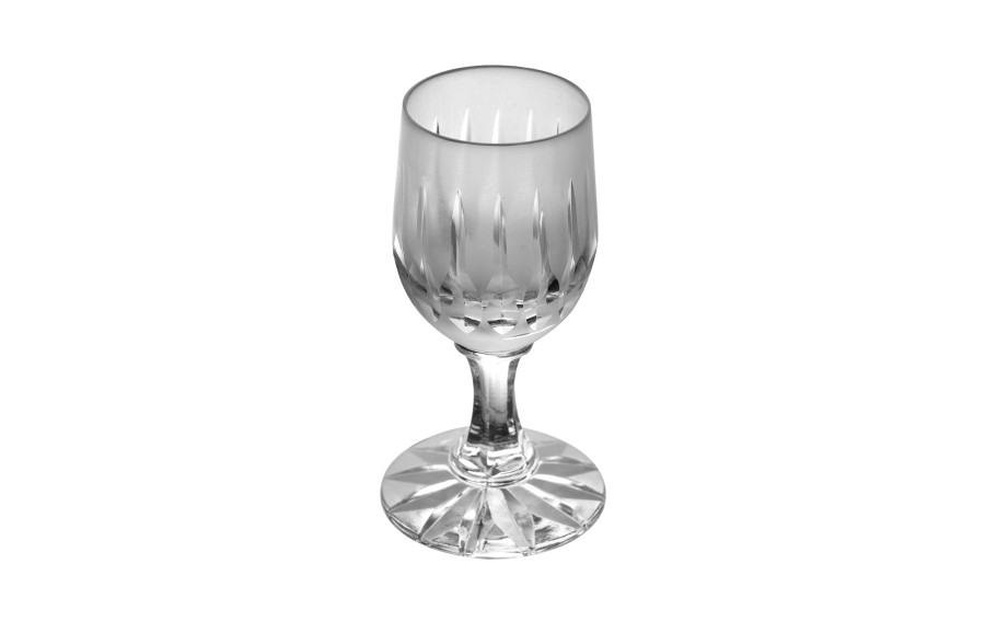 Kieliszek kryształowy do wódki 25 ml Zawiercie 890-1584 szroniony