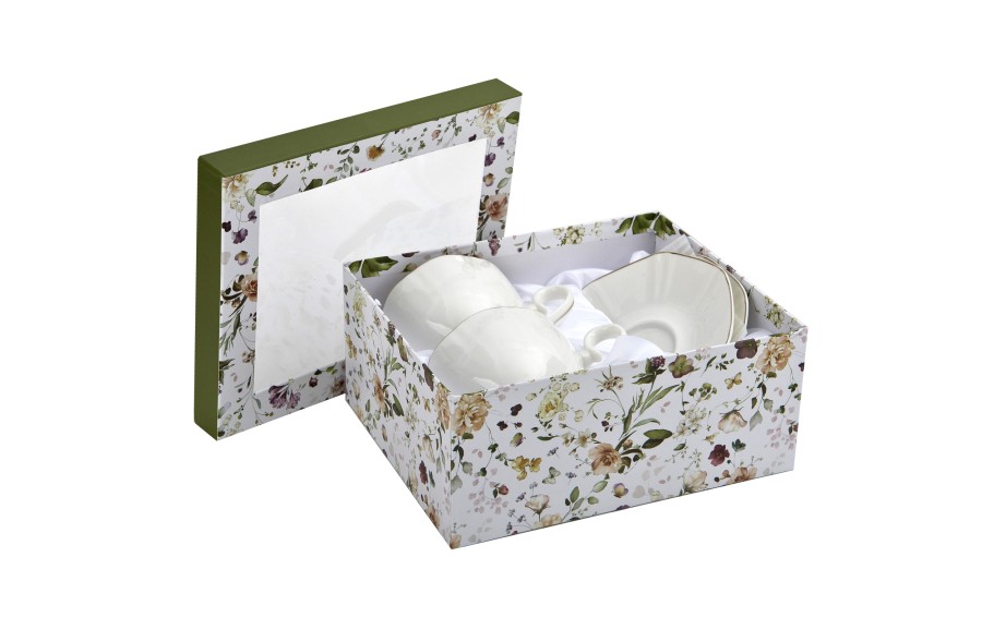 Komplet 2 filiżanek 260 ml + spodki Vera