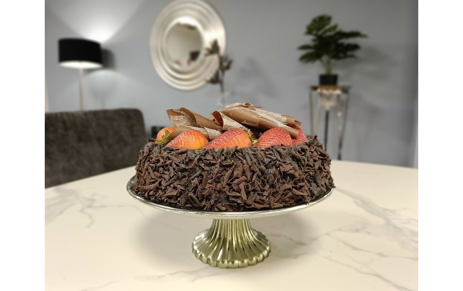 Patera szklana dekoracyjna 25 cm Ewax 9432