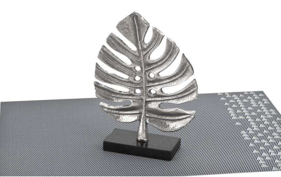Figurka ozdobna liść monstery 21 cm IR0168