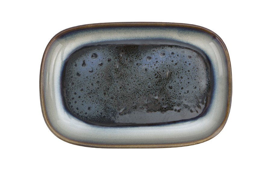 Półmisek prostokątny 19 cm Ombres Blue