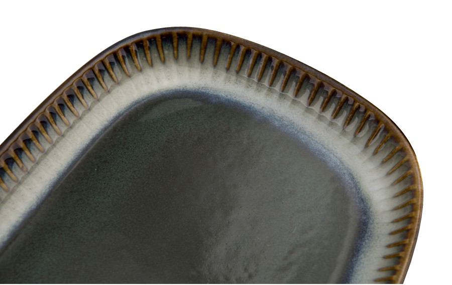 Półmisek prostokątny 30x16 cm Ombres Turquoise
