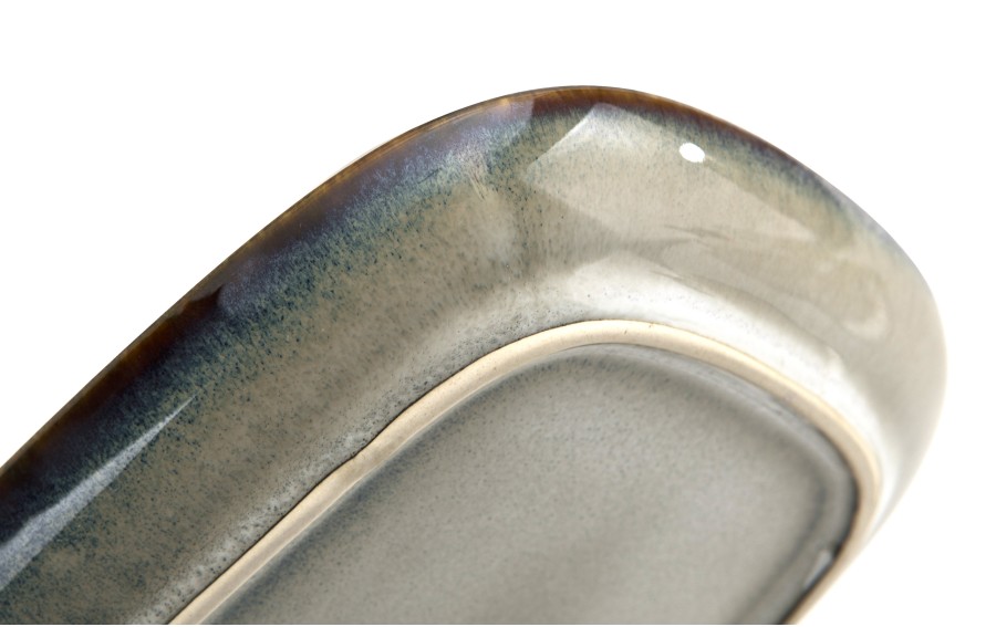 Półmisek prostokątny 30x16 cm Ombres Green