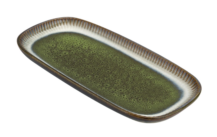 Półmisek prostokątny 30x16 cm Ombres Green