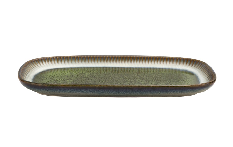 Półmisek prostokątny 30x16 cm Ombres Green