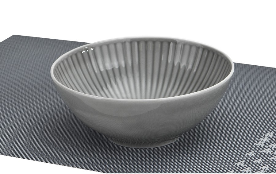 Salaterka 17 cm Dalia Szara