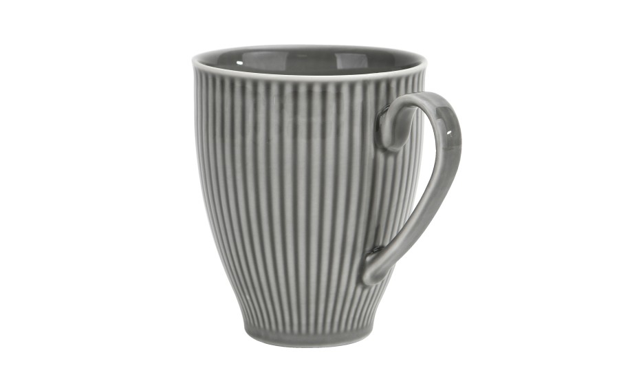 Kubek porcelanowy 420 ml Dalia Szara