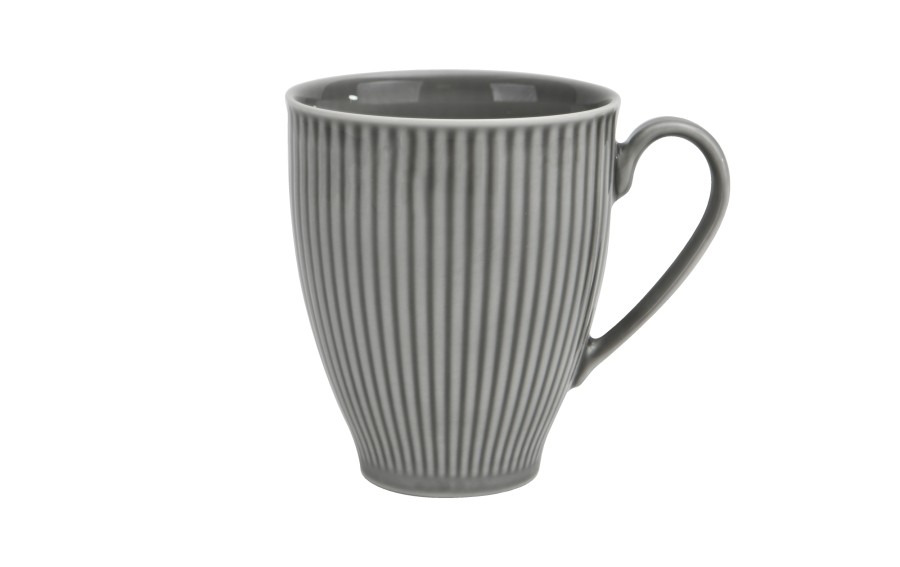 Kubek porcelanowy 420 ml Dalia Szara
