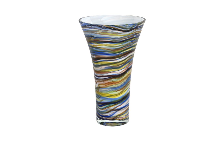 Wazon szklany 28 cm kolorowy 2310/C256