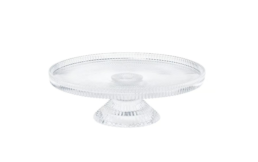 Patera 24 cm Curly przeźroczysta AMBITION