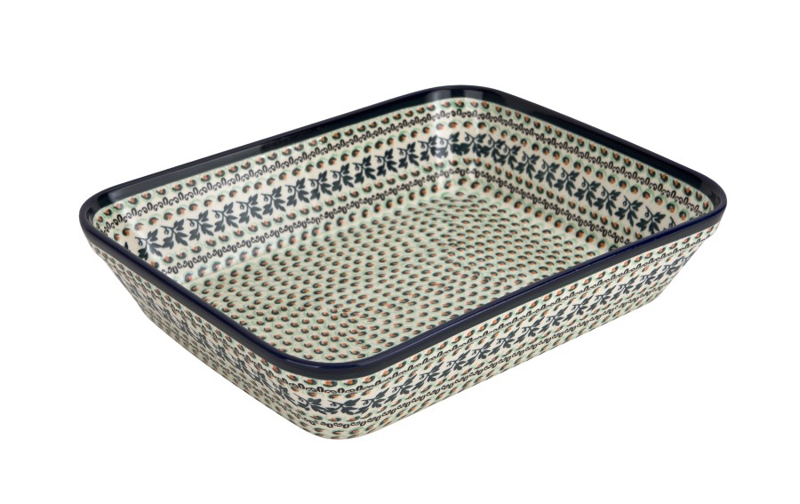 Półmisek głęboki 3,4 L Bolesławiec Dekor 1165A