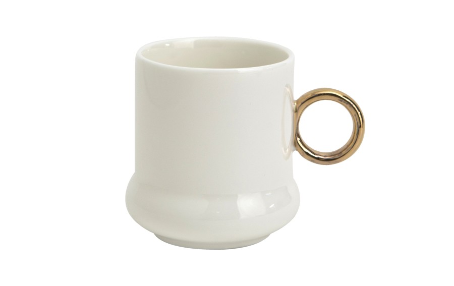 Komplet 2 filiżanek 100 ml + spodki espresso Nevada