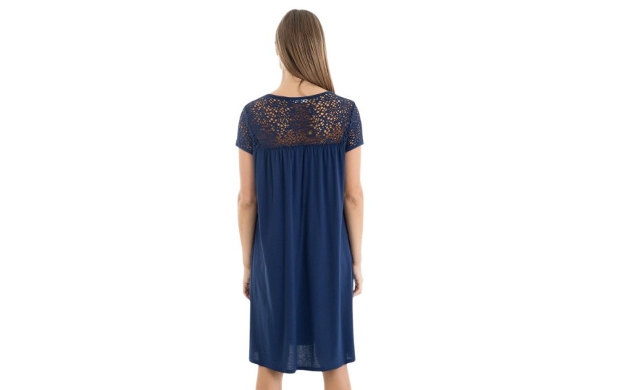Sukienka plażowa rozm. S Navy Blue L257440