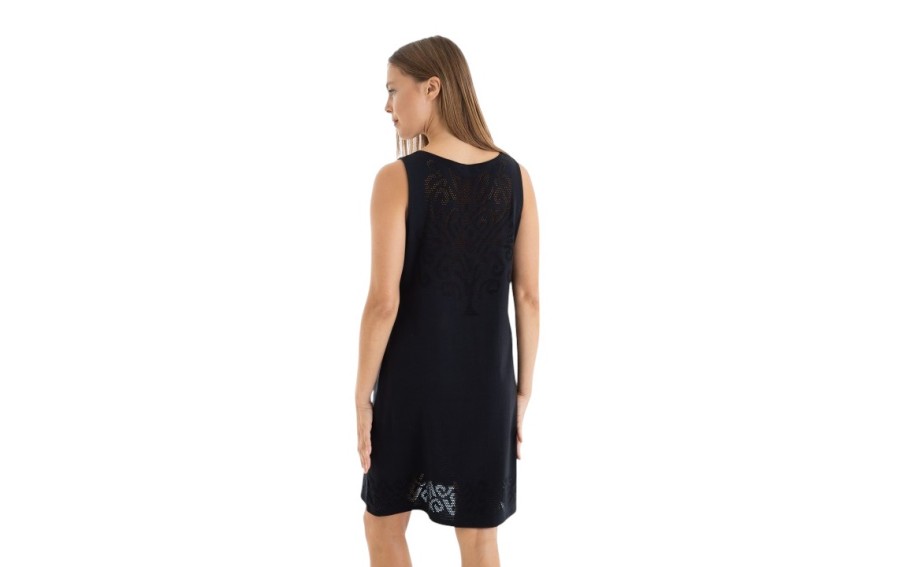 Sukienka plażowa rozm XL Black L257439