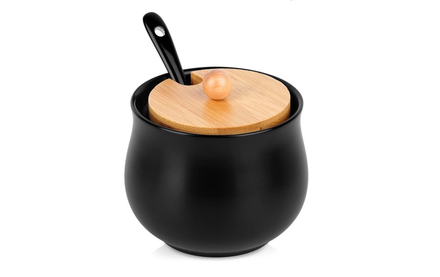 Cukierniczka ceramiczna 250 ml czarna Vilde
