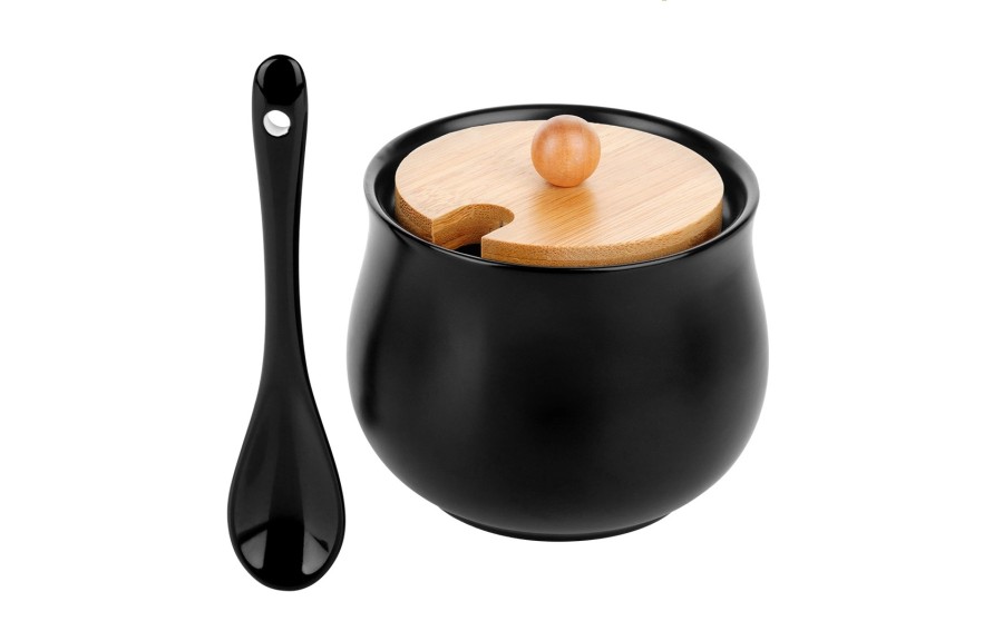 Cukierniczka ceramiczna 250 ml czarna Vilde