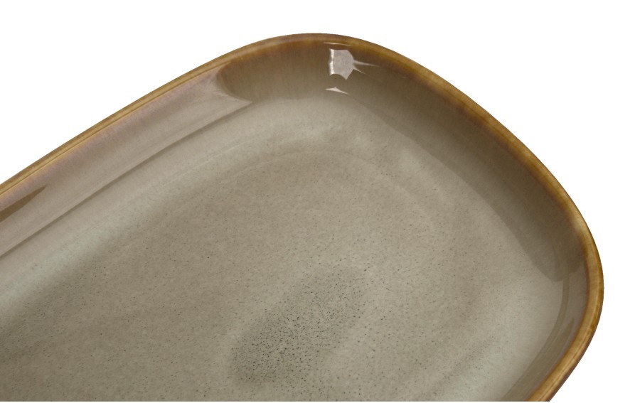 Półmisek prostokątny 19 cm Ombres Insta mix kolorów